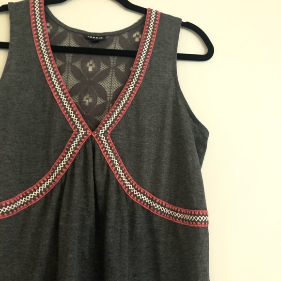 TORRID Boho Tank Top | Size 00 - Picture 3 of 7